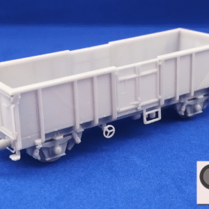 Es_niebieski_kat Wagon węglarka Es (3w/l) Wydruk żywiczny Skala H0