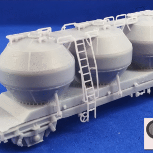 Wagon zbiornikowy, specjalny Ugpps (206S) Wydruk żywiczny Skala H0