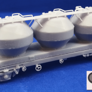 Wagon zbiornikowy, specjalny Ugpps (206Se) Wydruk żywiczny Skala H0